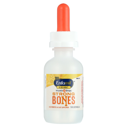 Enfamil D-Vi-Sol Vitamin D Supplement Drops for Infants, 50 mL dropper bottle