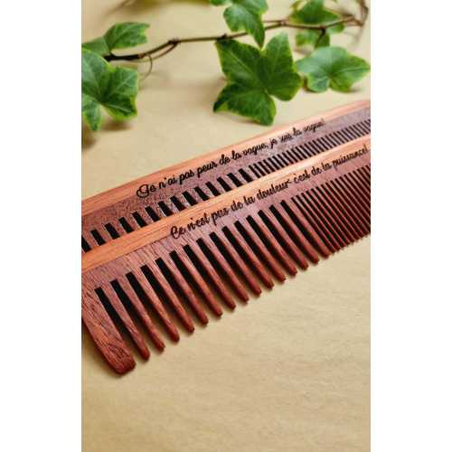 PRÉCOMMANDES Peigne Acupression en Bois / doula, accouchement, cadeau, sage-femme, naissance, enfantement, naturel, soulagement douleur,