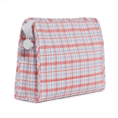 TRVL Design Roadie - LARGE - Color “Red Plaid” (Red, White, Blue)