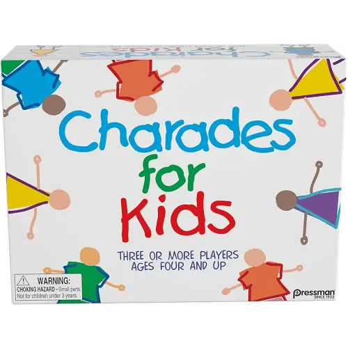 Pressman Charades for Kids - The 'No Reading Required' Family Game, 5"