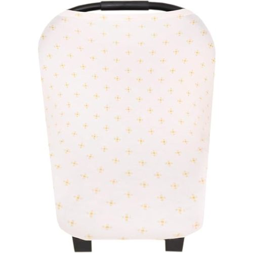 Copper Pearl Multi-Use Cover: Car Seat Covers, Nursing Cover, and Stroller Cover for Sun - Stretchy Fabric, All-Season Use, Stylish Designs, Easy Access for Moms - Santa Fe