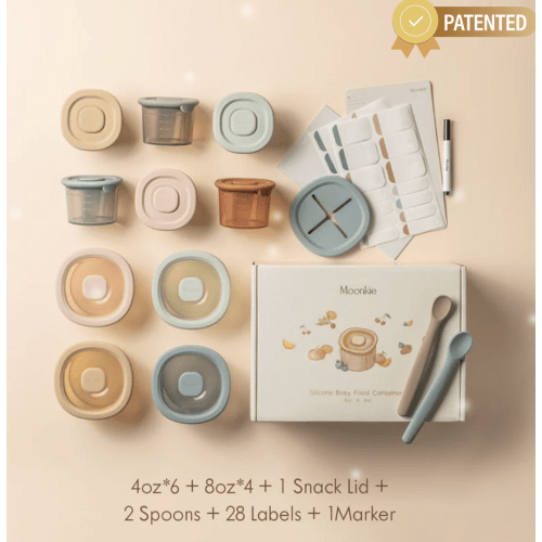 Silicone Baby Food Containers