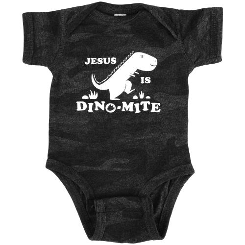 Jesus is Dino-Mite Onesie, NB - 12MO