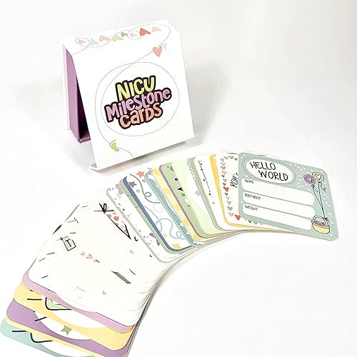 NICU Photo Cards from Every Tiny Thing - Celebrate The Special Milestone Moments in The Neonatal Intensive Care Unit
