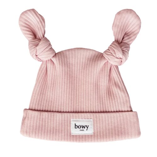 Double Knot Beanie - Dusty Pink