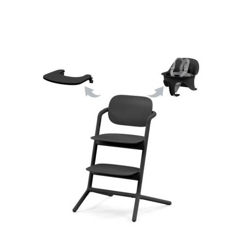 CYBEX Lemo 3-in-1 High Chair - Black
