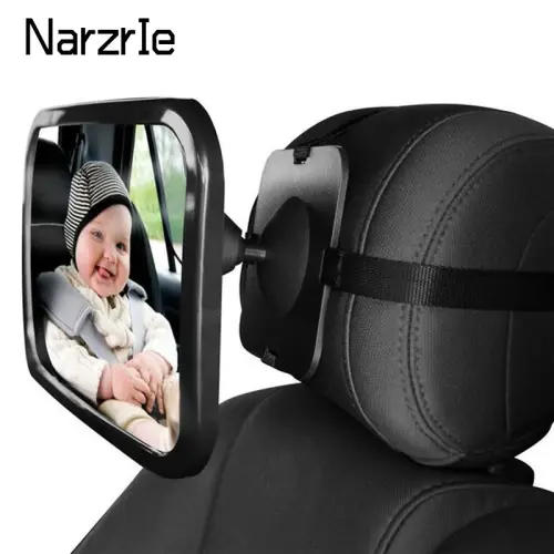Baby Car Mirror Adjustable Car Back Seat Rearview Facing Headrest Mount Child Kids Infant Baby Safety Monitor Accessories - AliExpress