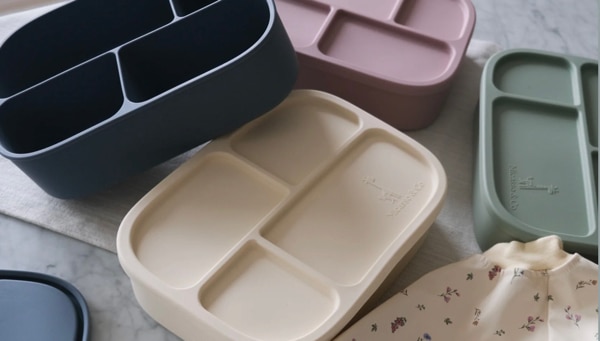 Boîte à lunch bento en silicone