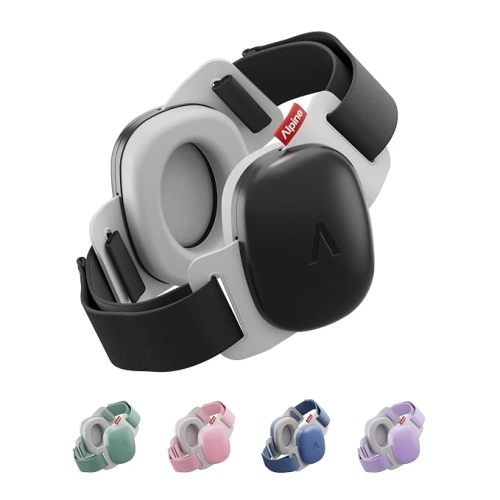 Alpine Muffy Baby Ear Muffs Noise Protection | Toddler Ear Protection | For babies up to 5 years | 24dB | Baby Hearing Protection | Noise Reduction | Adjustable Headband | Baby Essentials New Mom