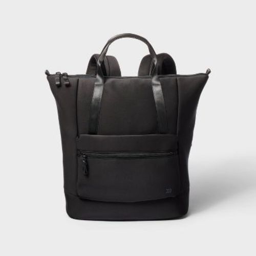 Faux Neoprene Backpack Black - All In Motion™️