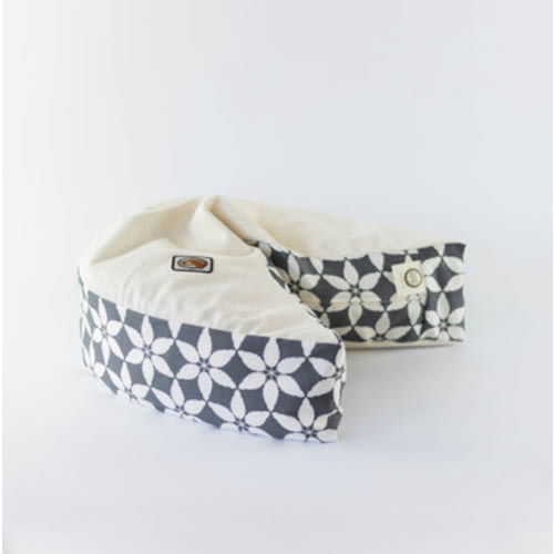 organic nesting pillow in aspen