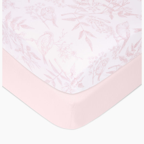 Aden + Anais 2-Piece Cotton Sheet Set - Flowers Bloom