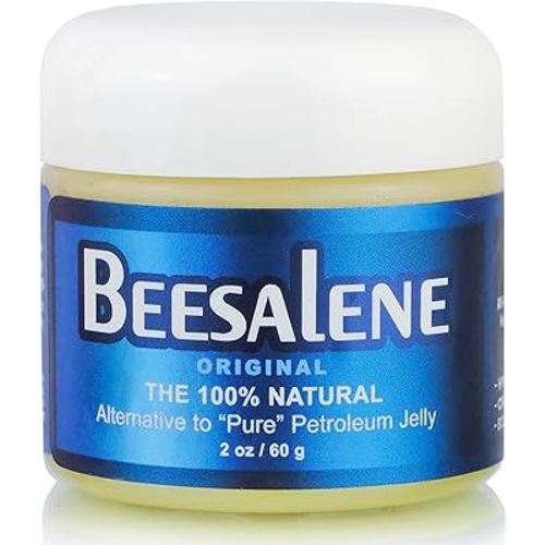 Beesalene Original Unpetroleum - 100% Natural & Hypoallergenic Alternative to Petroleum Jelly - Lips, Hands, Baby, Makeup Remover and More (2 Ounce)