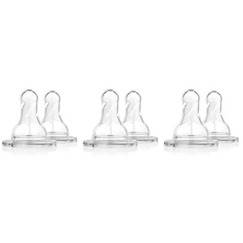 Dr. Brown's Original Nipple, Level 1 (0m+), 6 Count