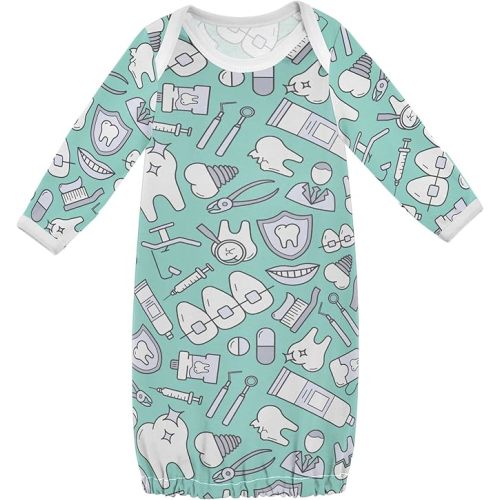 Sleeper Gown Cotton Nightgowns Clothes