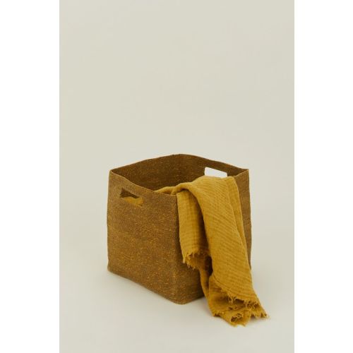 Hawkins New York Essential Square Sea Grass Basket