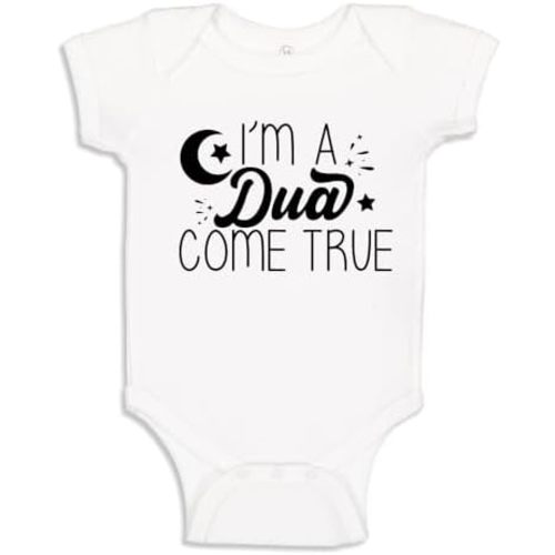 I'm A Dua Come True Muslim Baby Bodysuit One Piece or Toddler Shirt First Ramadan Eid Mubarak Newborn Baby Gift
