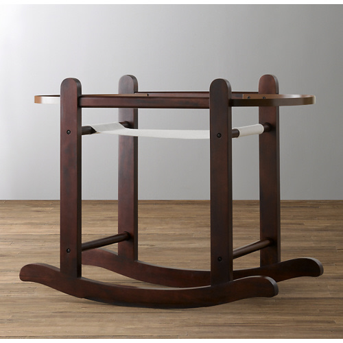 Moses Basket Stand - Espresso | RH