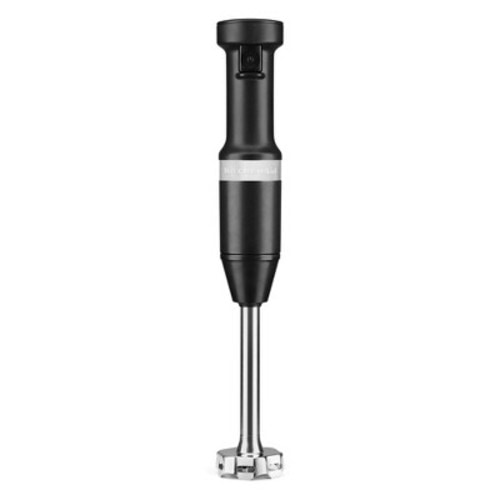 KitchenAid Variable-Speed Hand Blender - KHBV53 - Matte Black: 3-Speed Immersion Blender, Dishwasher-Safe, BPA-Free