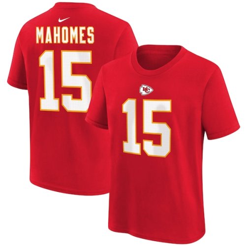 Patrick Mahomes Kansas City Chiefs Nike Youth Player Name & Number T-Shirt - Red