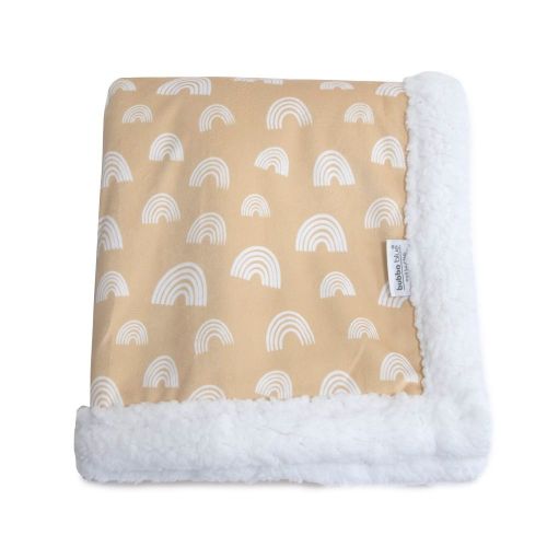 Bubba Blue Nordic Cuddle Blanket Vanilla/Latte
