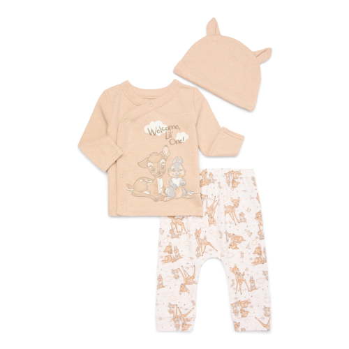 Disney Baby Wishes + Dreams Character Baby Take Me Home Set, 3-Piece, Sizes Preemie-9 Months