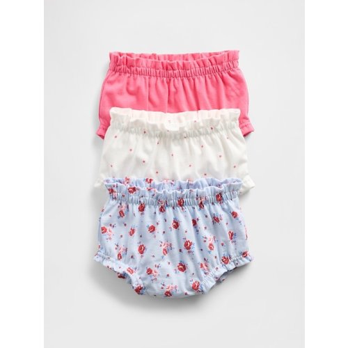 Baby First Favorites Organic Cotton Ruffle Shorts (3-Pack)