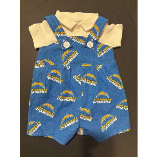 Chargers Football Boys Jumper Overalls * You Choose the Size *