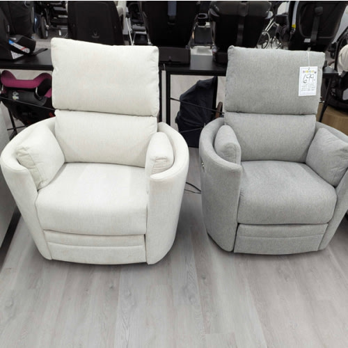 Westwood Compass Recliner Chair in Frost – Bambi Baby