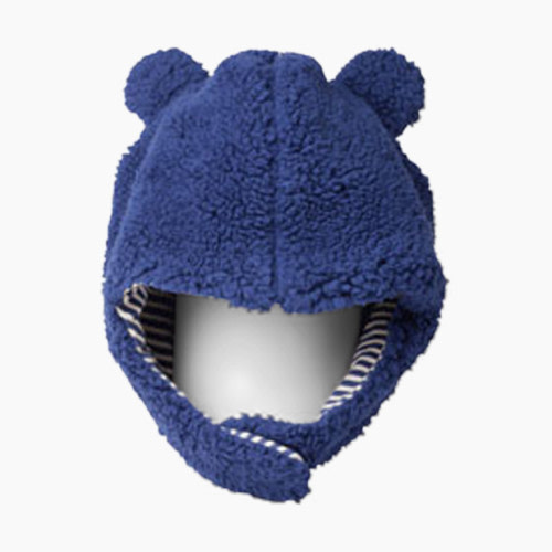 Magnetic Me Fleece Hat - Blueberry, 0-6 M
