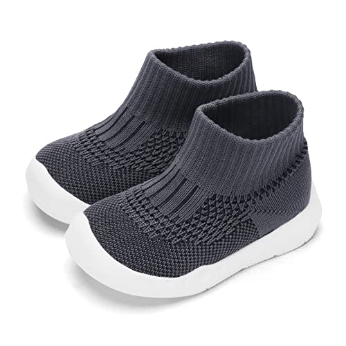 Engtoy Baby Shoes & Socks - Non-Slip Breathable Slippers with Soft Rubber Sole - Baby Boys & Girls Slip On Sneakers
