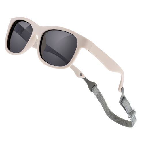 Baby Sunglasses with Strap Polarized Flexible UV400 for Infant Toddler Boys Girls Age 0-24 Months