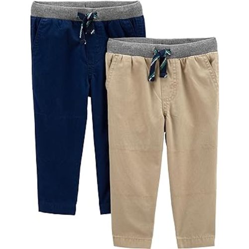 Simple Joys by Carter's Baby Boys' 2-Pack Pull on Pant