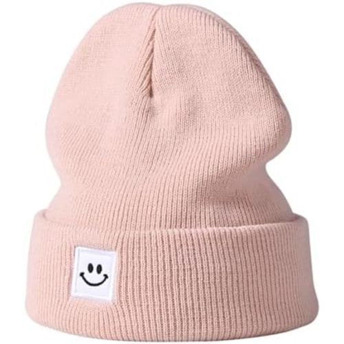 Baby Beanie Knit Ski Hat,Toddler Winter Beanies,Warm Knit Hat for Girls Boys Children Caps