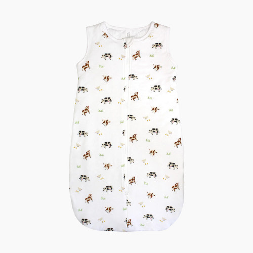 Bamboo Little Sleep Sack - Cow, 0-6 Month