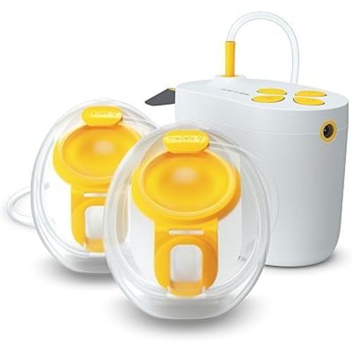 Medela Pump in Style Double Electric Breast Pump with Wearable in-Bra Collection Cups (1st Gen), Hospital-Grade Performance, Dishwasher-Safe, Includes Power Adapter & Battery Pack