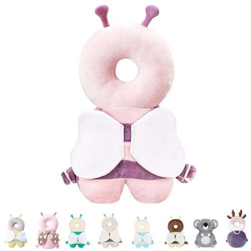 Baby Head Protector Backpack for Falling Crawling and Walking Toddler Essentials Infant Toys Helmets Baby Lover Gifts for 0.5-3 Years 6-12 Months
