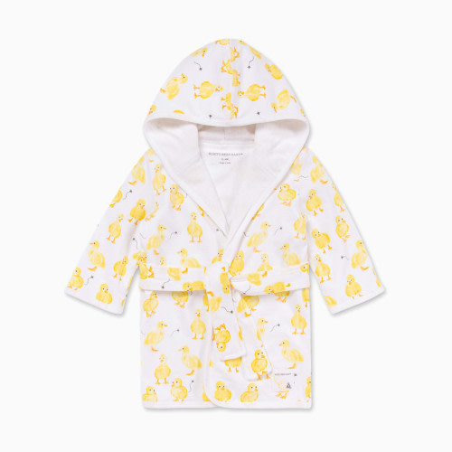Burt's Bees Baby Infant Organic Hooded Robe - Little Ducks, 0-9 Months