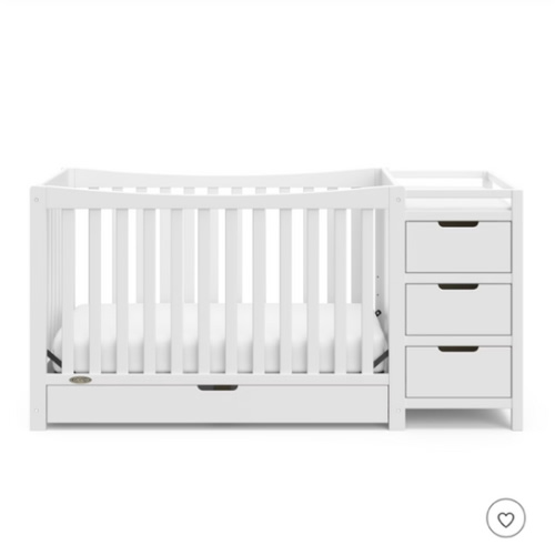 Graco Remi 4-in-1 Convertible Crib and Changer