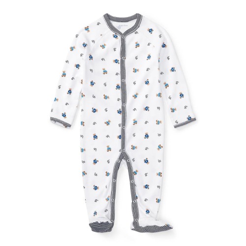 Print Footie, Newborn