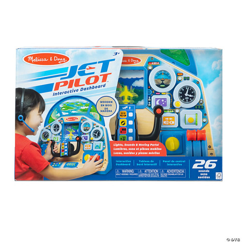 Melissa & Doug Jet Pilot Interactive Dashboard