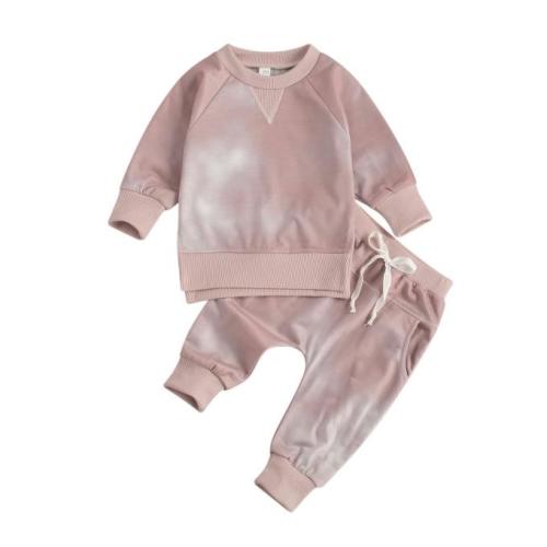 Baby Girl Pastel Tie Dye 2-Piece Outfit Set– The Trendy Toddlers