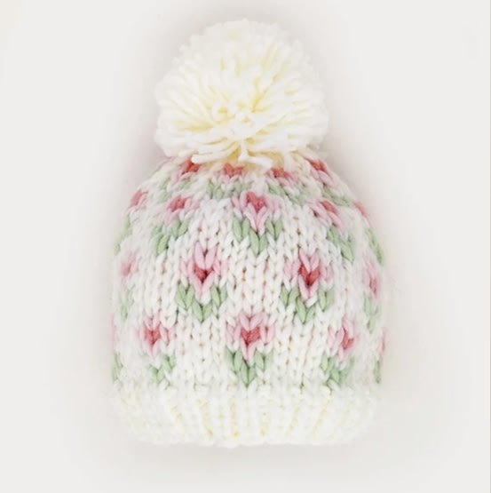 Bitty Blooms Beanie