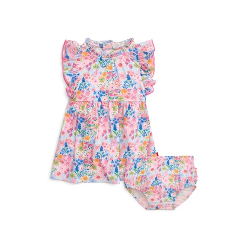 Lily Ruffle Dress & Bloomers Set