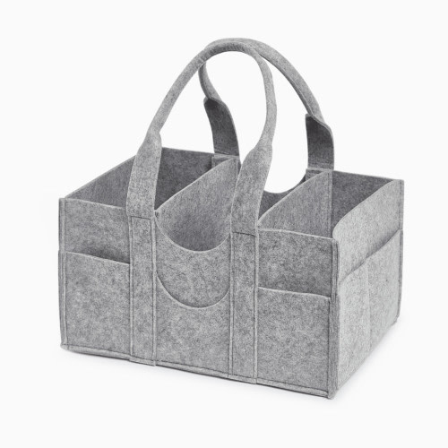 Sprucely Felt Diaper Caddy - Heather Grey, Medium