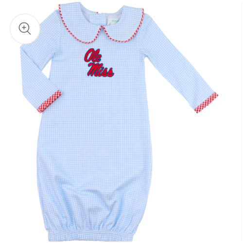 Officially Licensed Knit Ole Miss Baby Gown – Cecil & Lou