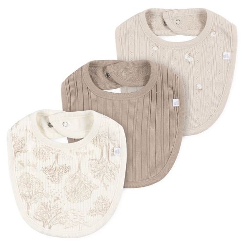 Just Born® Baby 3 Pack Bibs