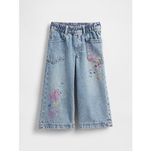 Baby & Toddler Pull-On Baggy Wide-Leg Jeans