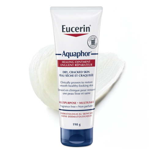 EUCERIN AQUAPHOR Multi-purpose Healing Ointment for Dry Skin and Cracked Skin, 198g | Multi-purpose | Non-Comedogenic Healing Ointment | Fragrance-free Healing Ointment | Non-Greasy Healing Ointment | Recommended by Dermatologists, 198g Tube