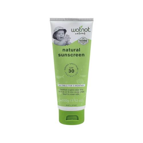 Wotnot Natural Sunscreen SPF30+ 100g